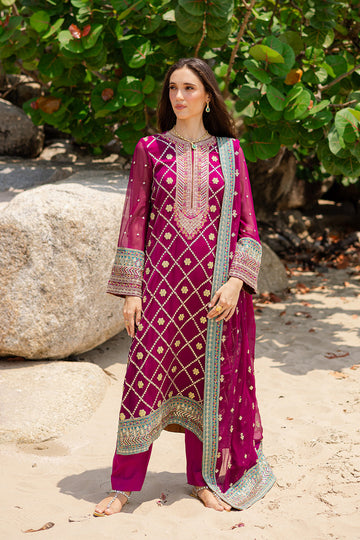 Freesia Premium Aditi - FW40051 Zyra Embroidered Chiffon 2025